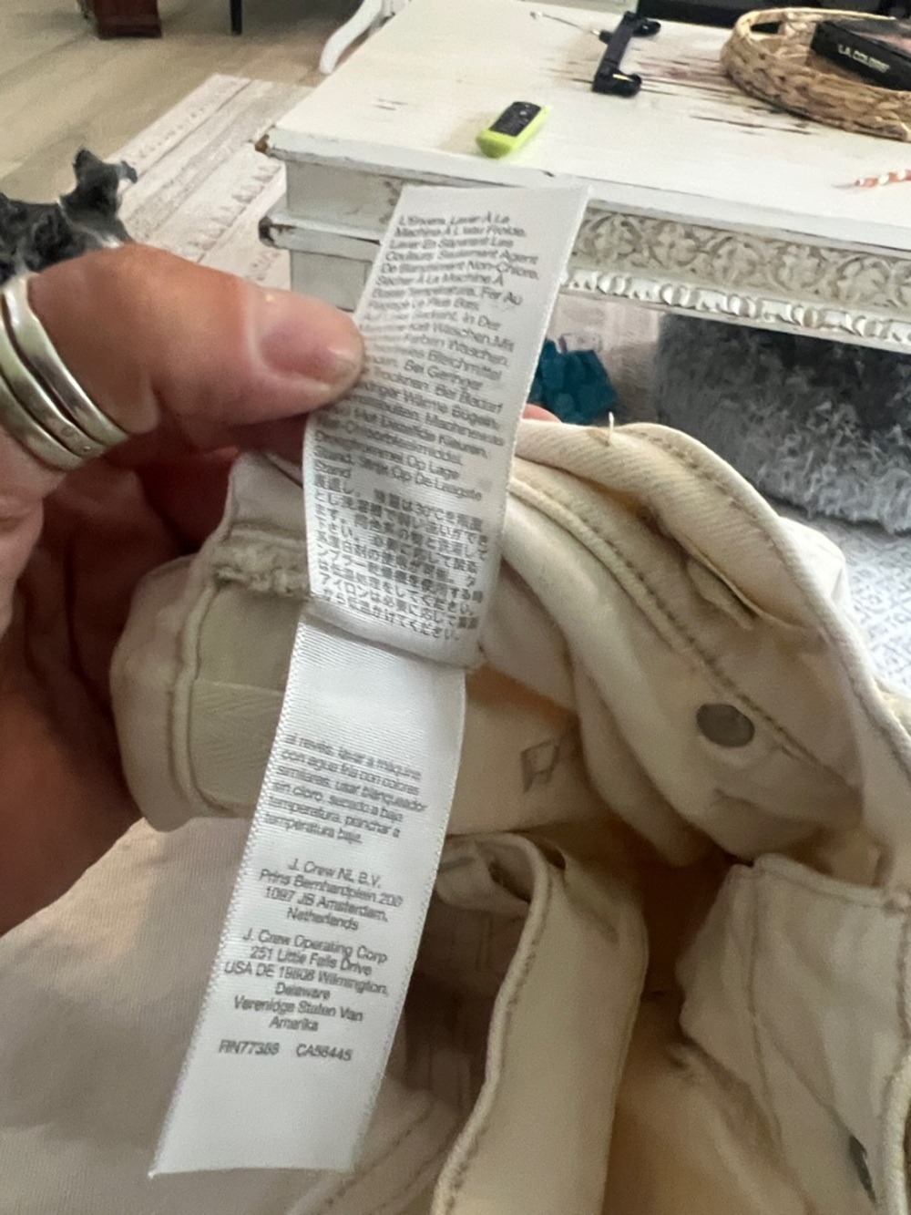 Madewell White Straight-Leg Jeans - Picture 9 of 11